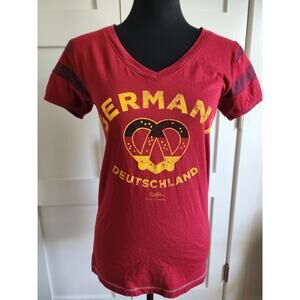 Disney Epcot Germany Pretzel Tshirt Womens Size Medium